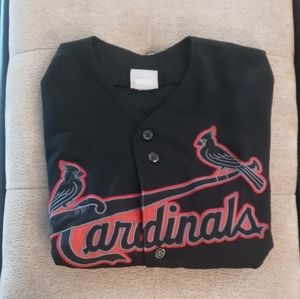 St. Louis Cardinals Jersey Black XL